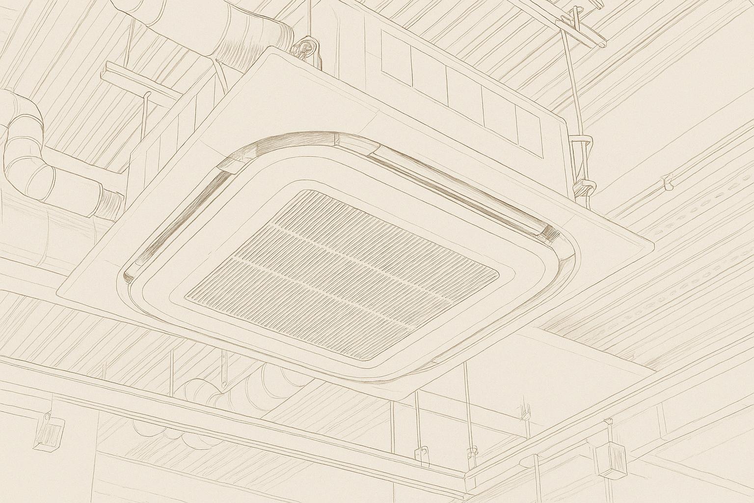 冷暖房設備工事のイメージ
